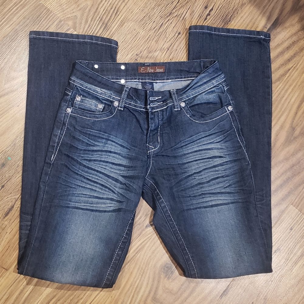 E-nox Jean's | Bling jeans  - size 7